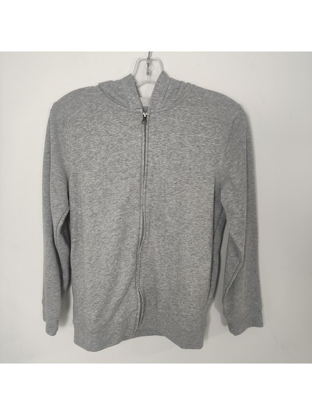 Joe Fresh Kids Gray Zip Hoodie XL 14 Cotton Blend Sweatshirt